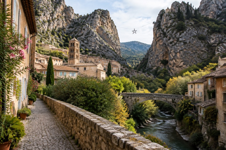 Moustiers-Sainte-Marie, Moustiers-Sainte-Marie