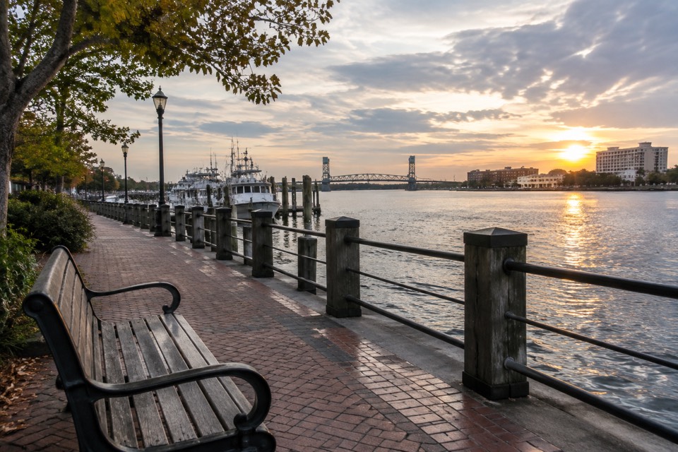 Naley Bench, Wilmington Riverwalk, Wilmington