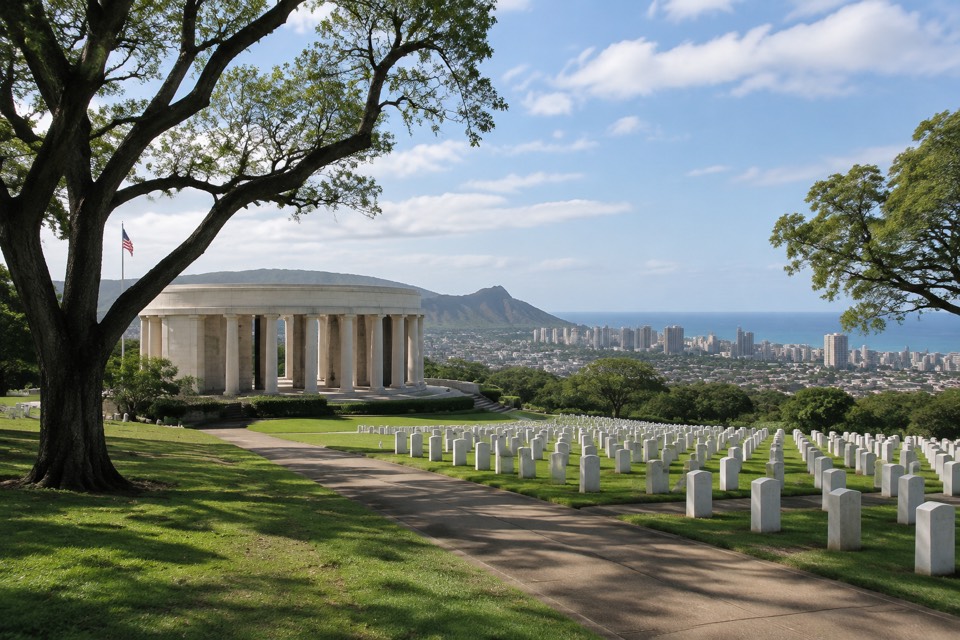 National Memorial Cemetery of the Pacific (Punchbowl), Honolulu