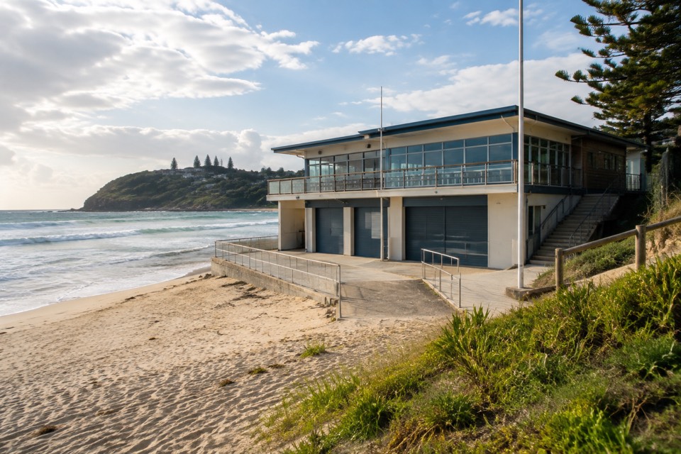 North Palm Beach Surf Life Saving Club (Summer Bay Surf Club exterior), Palm Beach