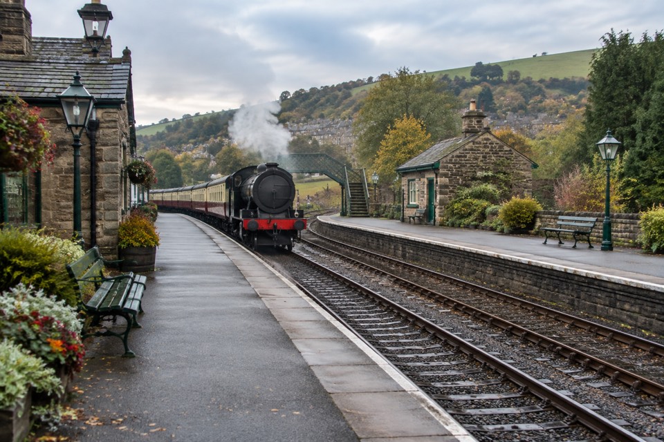 Oakworth Station, Keighley and Worth Valley Railway, Oakworth