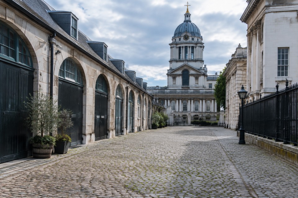 Old Royal Naval College (Mews area), London