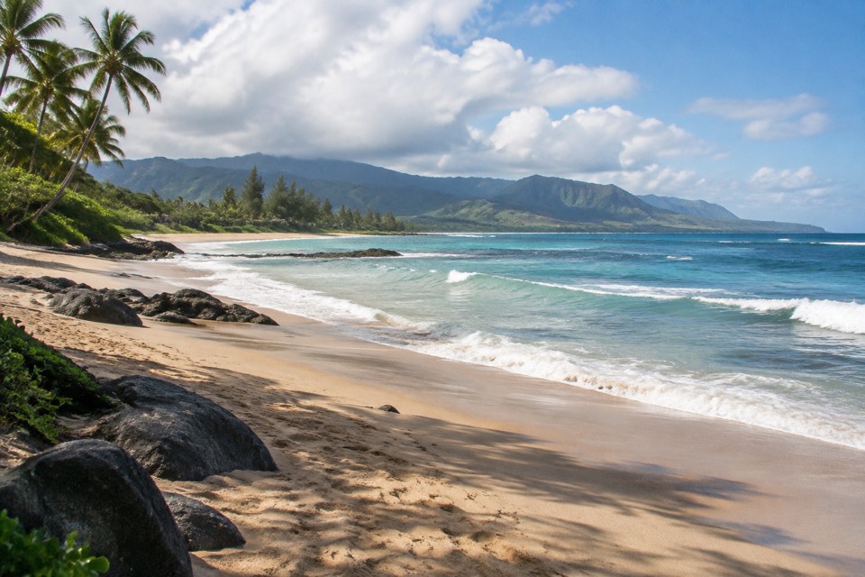 Papailoa Beach (Police Beach), Haleiwa
