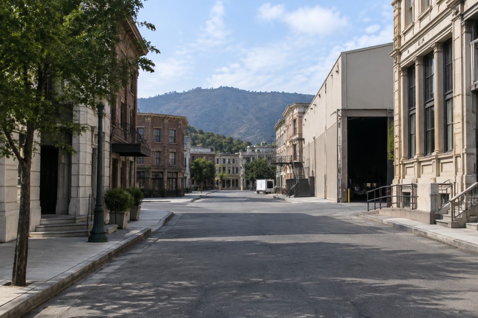 Paramount Studios backlot, Los Angeles