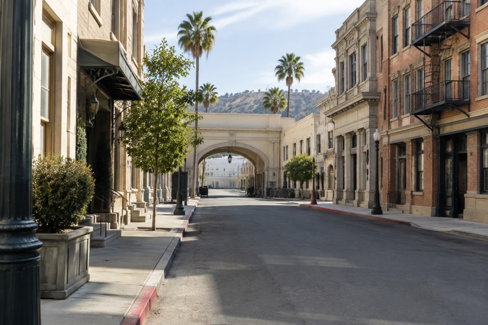 Paramount Studios New York Street, Hollywood