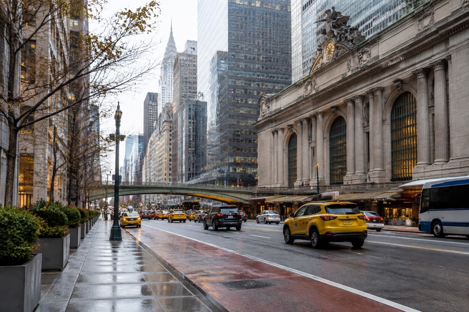 Park Avenue near Grand Central, New York City