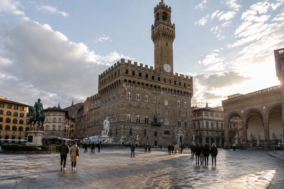 Piazza della Signoria and Palazzo Vecchio, Florence