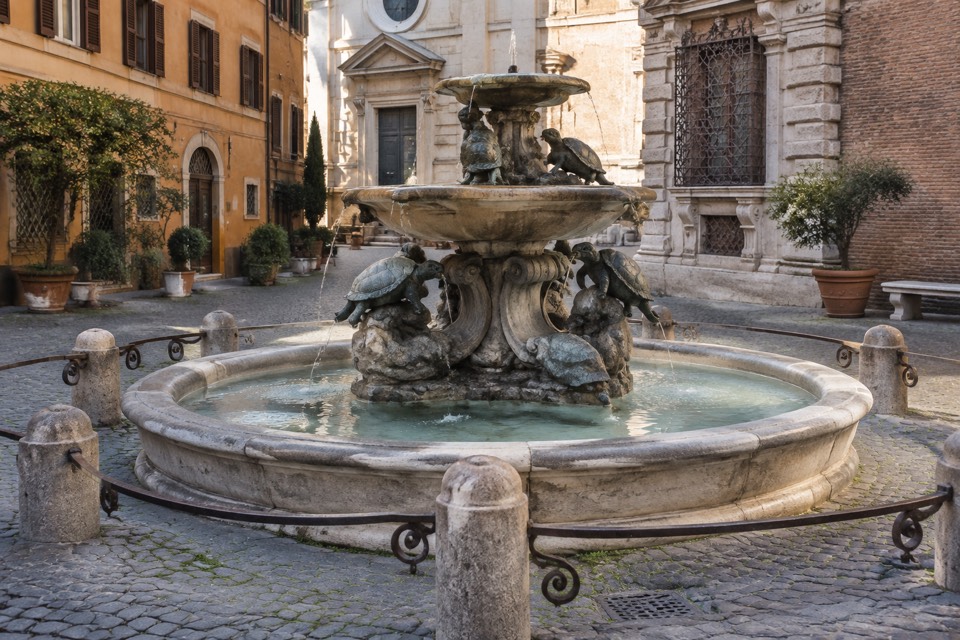 Piazza Mattei / Fontana delle Tartarughe, Rome