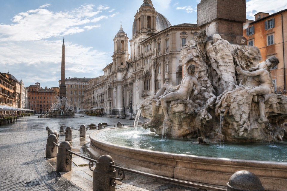 Piazza Navona / Fontana dei Quattro Fiumi, Rome