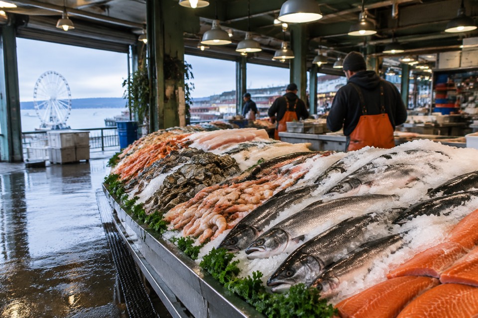 Pike Place Fish Market, Seattle