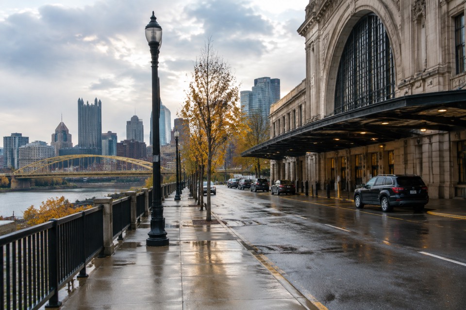 Pittsburgh train station area, Pittsburgh
