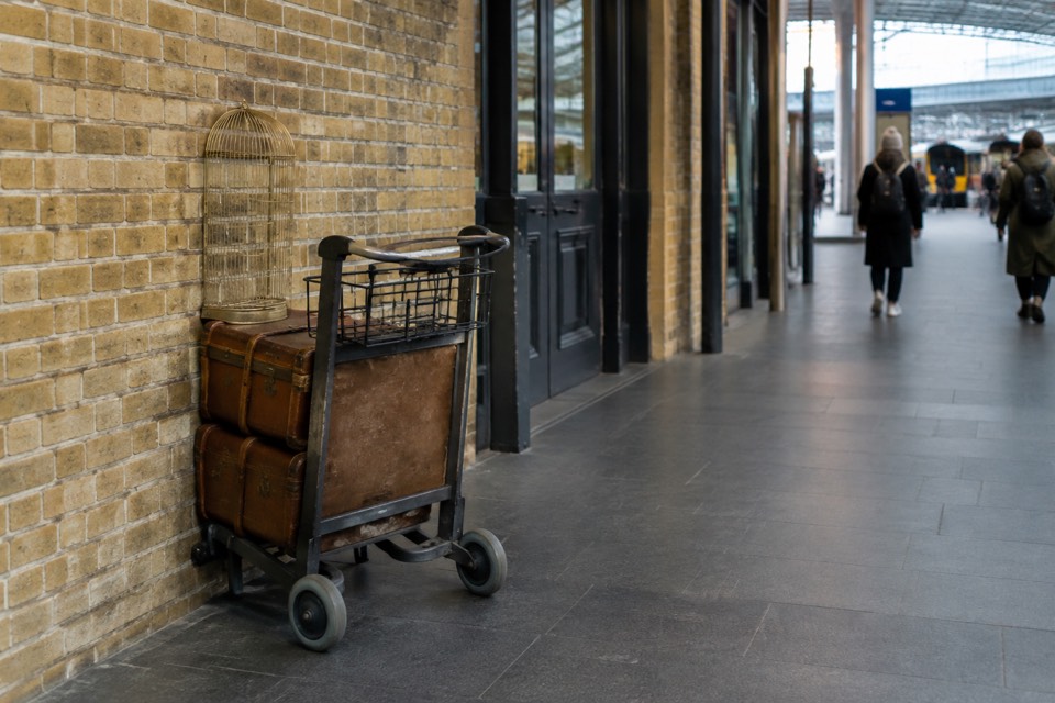 Platform 9¾, King's Cross Station, London