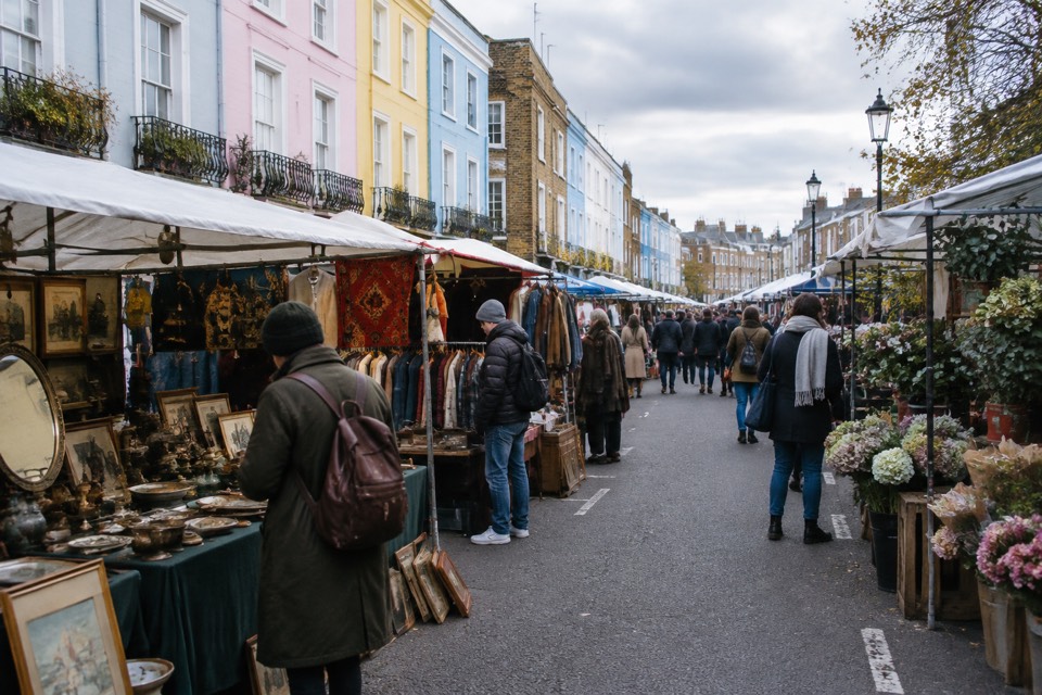 Portobello Road Market, London