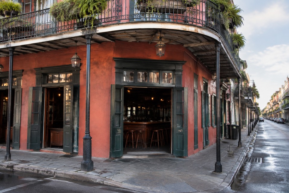 R Bar & Royal Street Inn (Tru-Tone Bar exterior), New Orleans