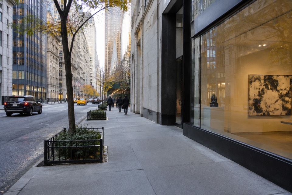 Rector Street / Madison Avenue area (Arader Gallery vicinity), New York