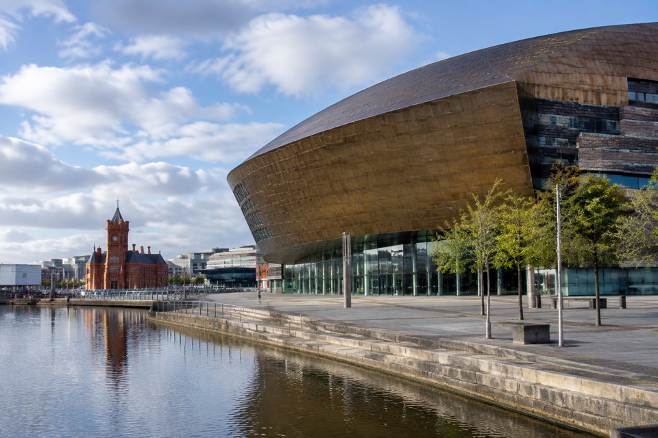 Roald Dahl Plass / Wales Millennium Centre, Cardiff