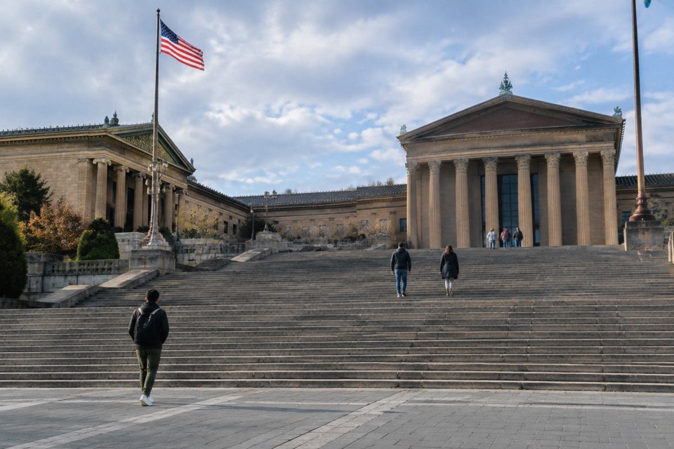 Rocky Steps / Philadelphia Museum of Art, Philadelphia