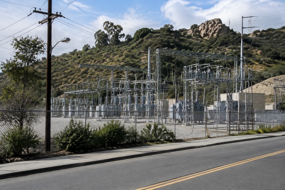 SCE Eagle Rock Substation, Los Angeles