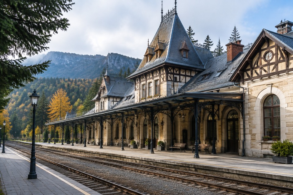 Sinaia Royal Railway Station (Gara Regală), Sinaia