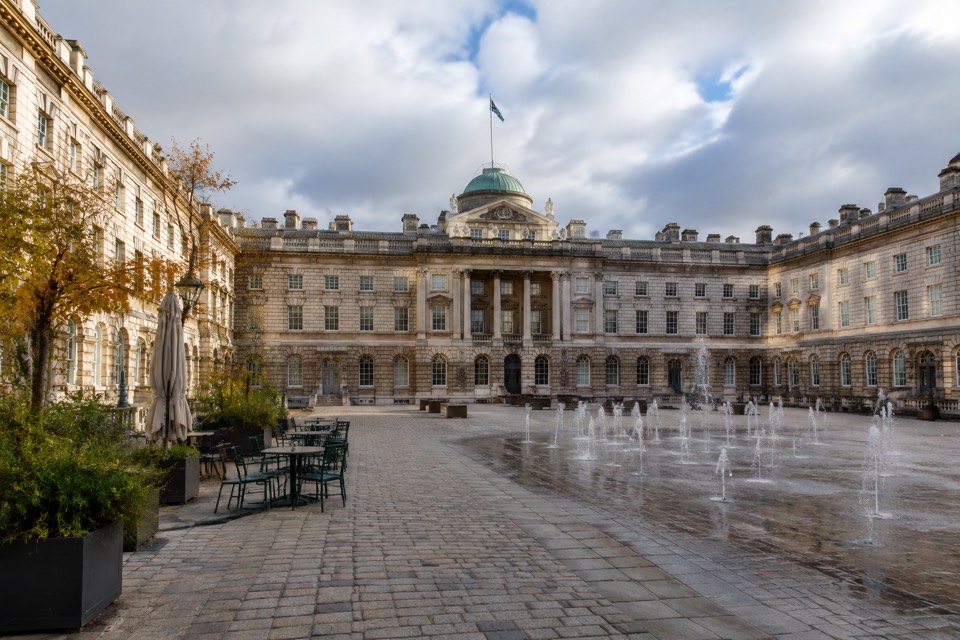 Somerset House Central Courtyard, London