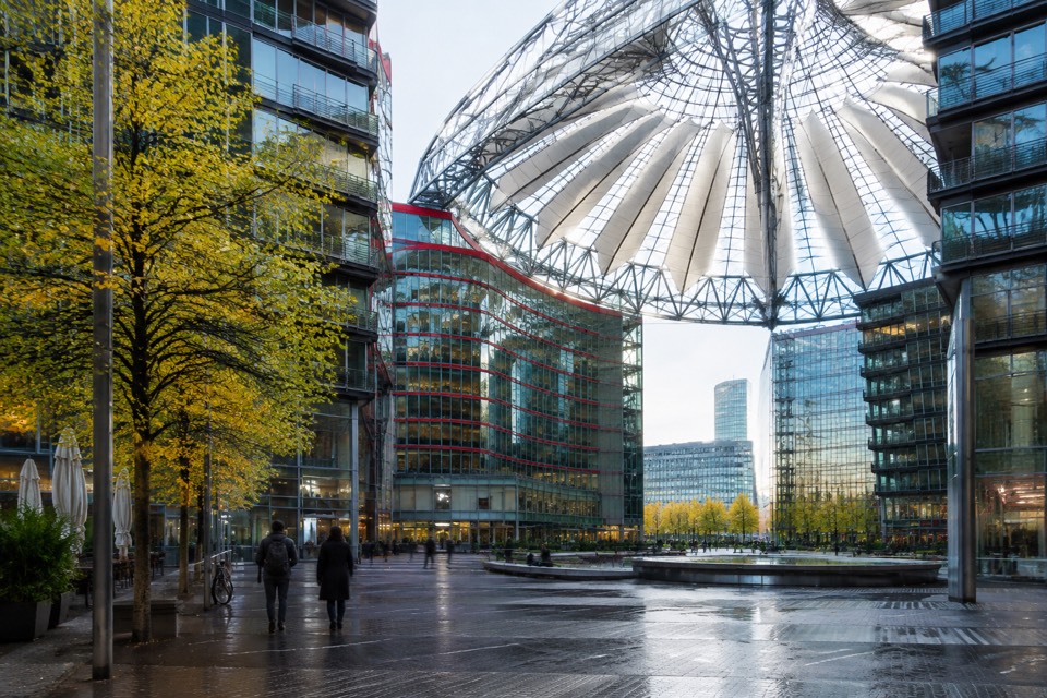 Sony Center, Potsdamer Platz, Berlin