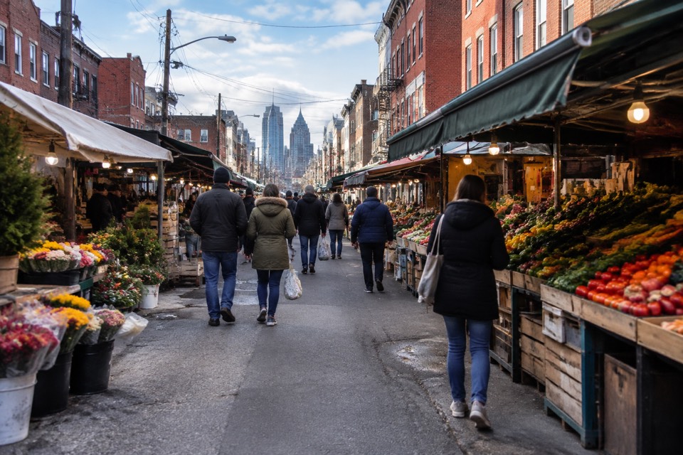 South 9th Street Italian Market, Philadelphia