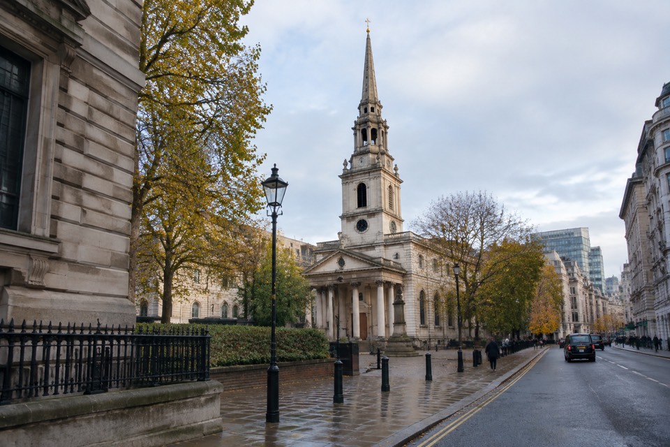 St Mary le Strand, London