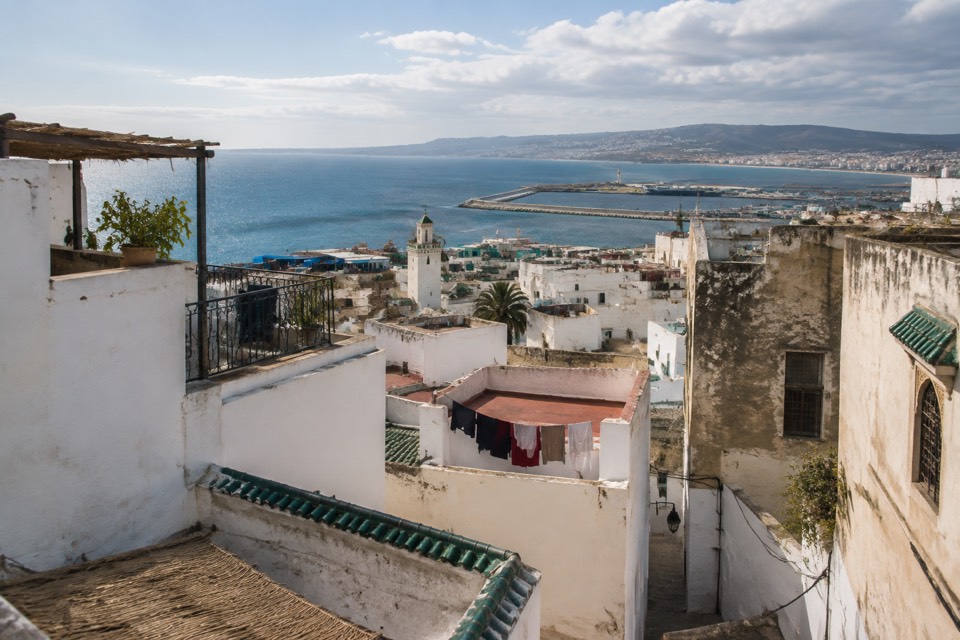 Tangier Medina rooftops, Tangier