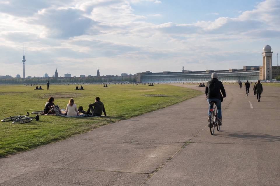 Tempelhofer Feld (former Tempelhof Airport), Berlin