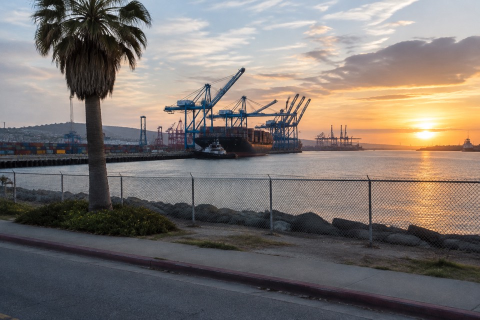 Terminal Island / San Pedro port area, Los Angeles