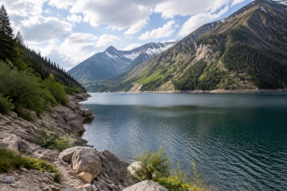 Tibble Fork Reservoir, American Fork Canyon