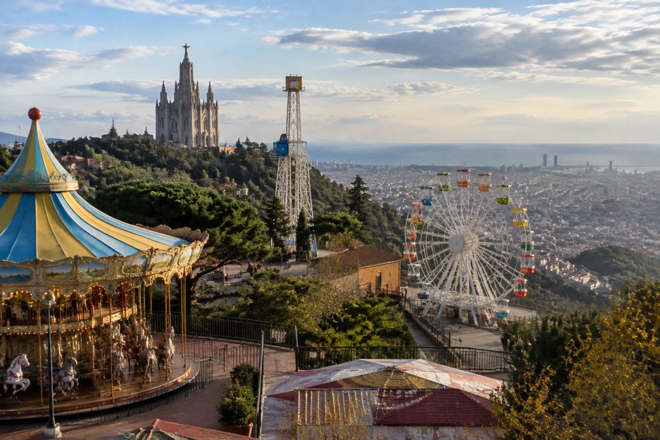 Tibidabo Amusement Park, Barcelona