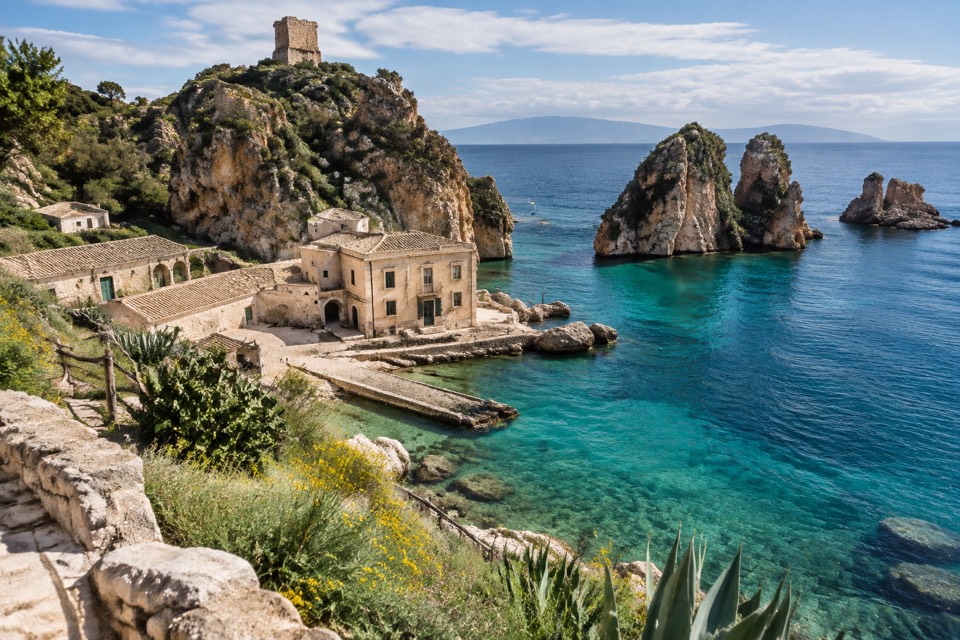 Tonnara di Scopello, Scopello