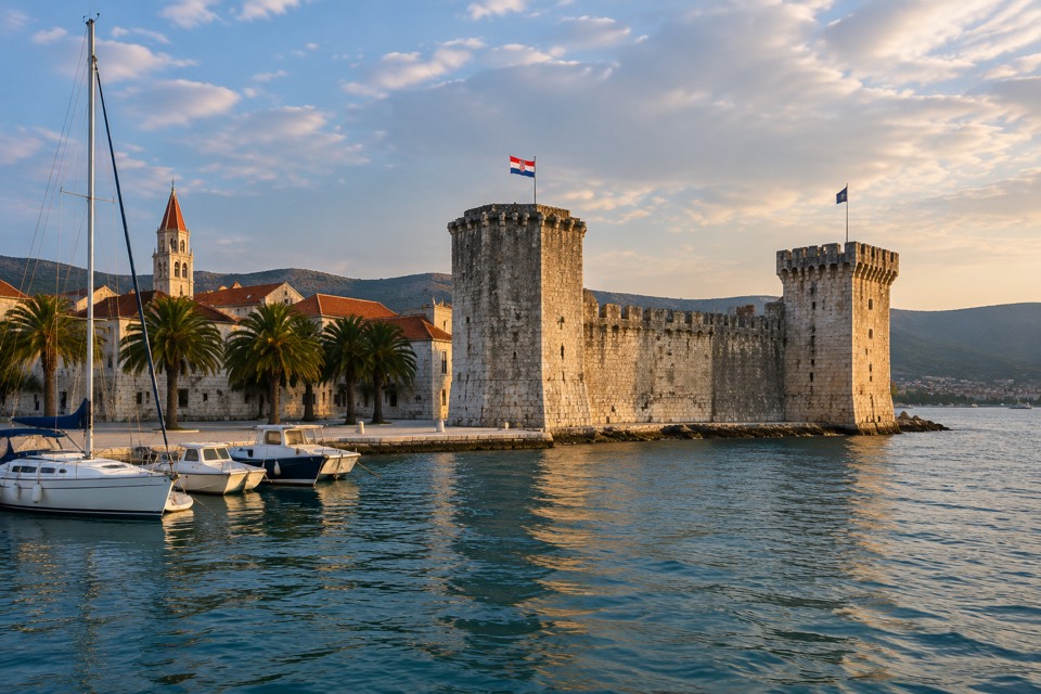 Trogir Old Town and Kamerlengo Castle, Trogir