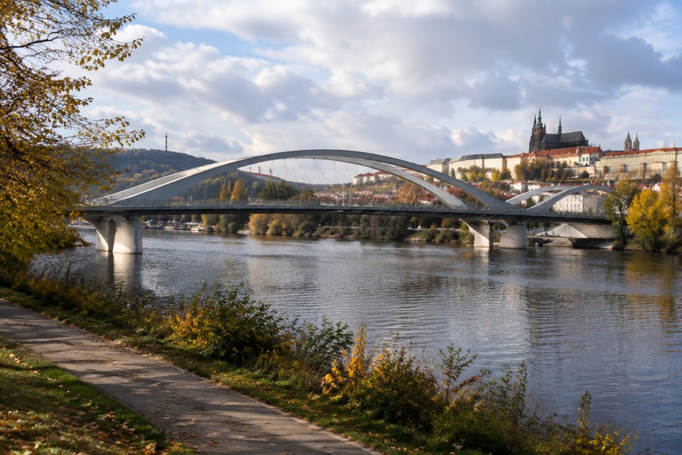 Troja Bridge (Trojský most), Prague