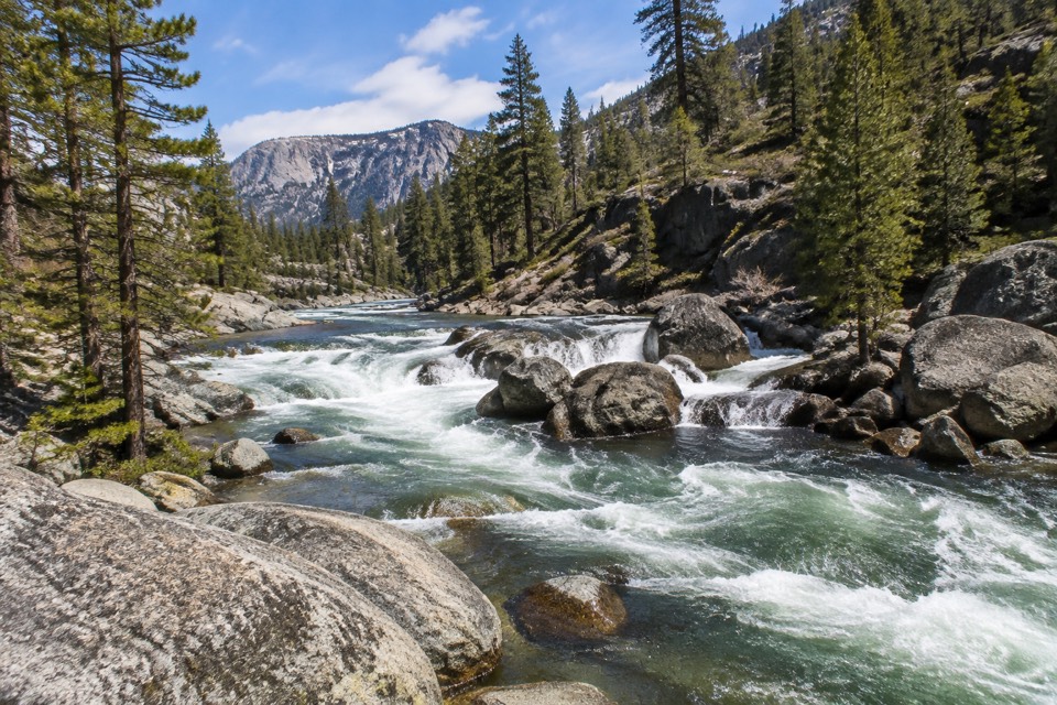 Tuolumne River Rapids, Yosemite National Park area