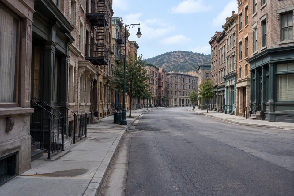 Universal Studios Hollywood backlot (Brownstone Street), Universal City