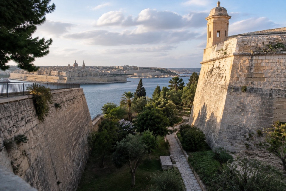 Valletta Ditch / St. Michael's Bastion, Valletta
