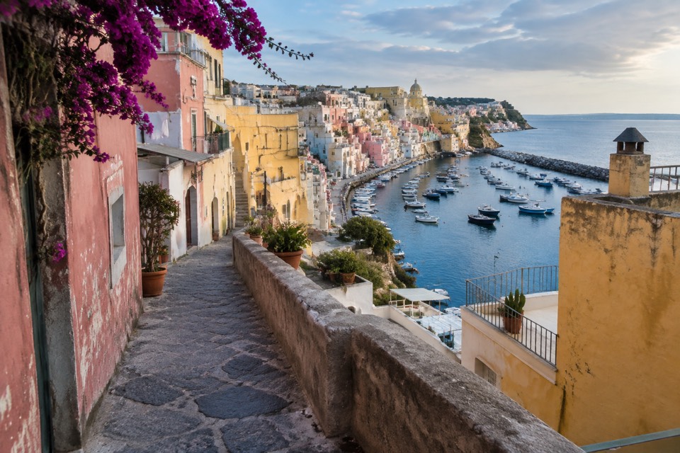 Via San Rocco, Corricella, Procida