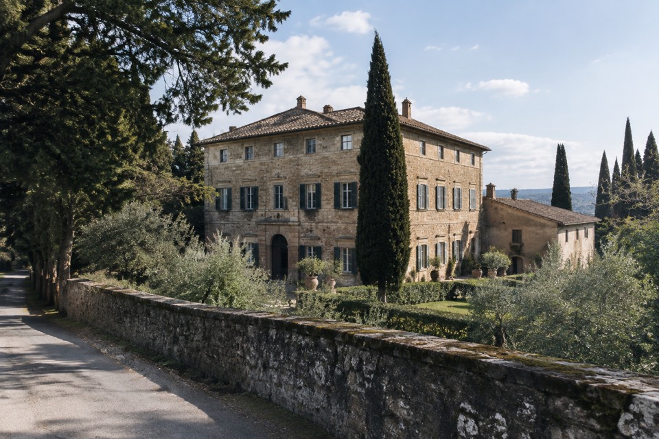 Villa di Geggiano (Villa Bianchi Bandinelli), Geggiano, Castelnuovo Berardenga