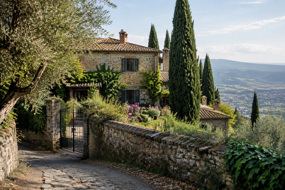 Villa Laura (Bramasole), Cortona