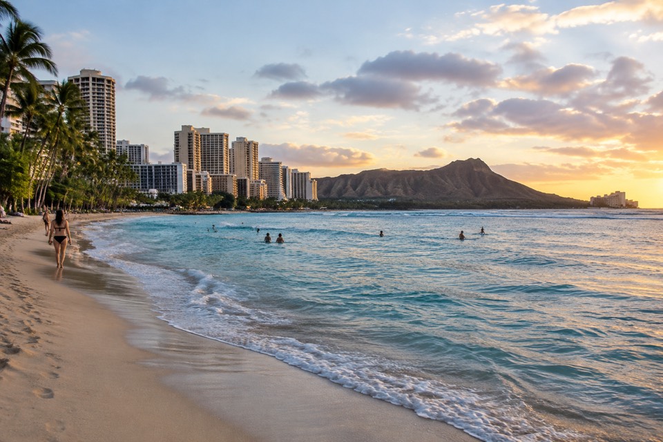 Waikiki Beach, Honolulu