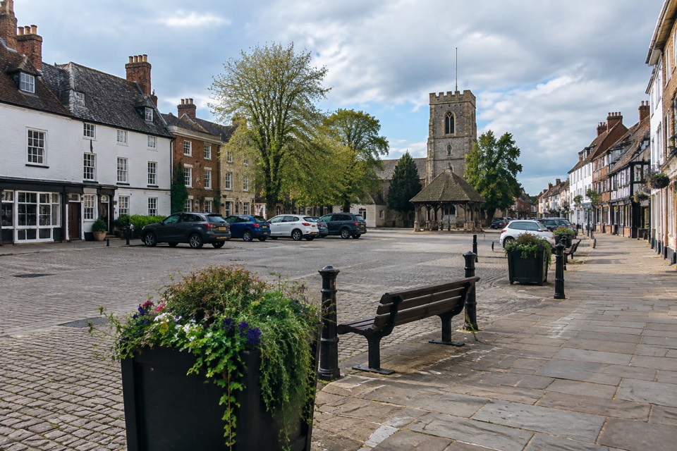 Wallingford Market Square and Town Centre, Wallingford