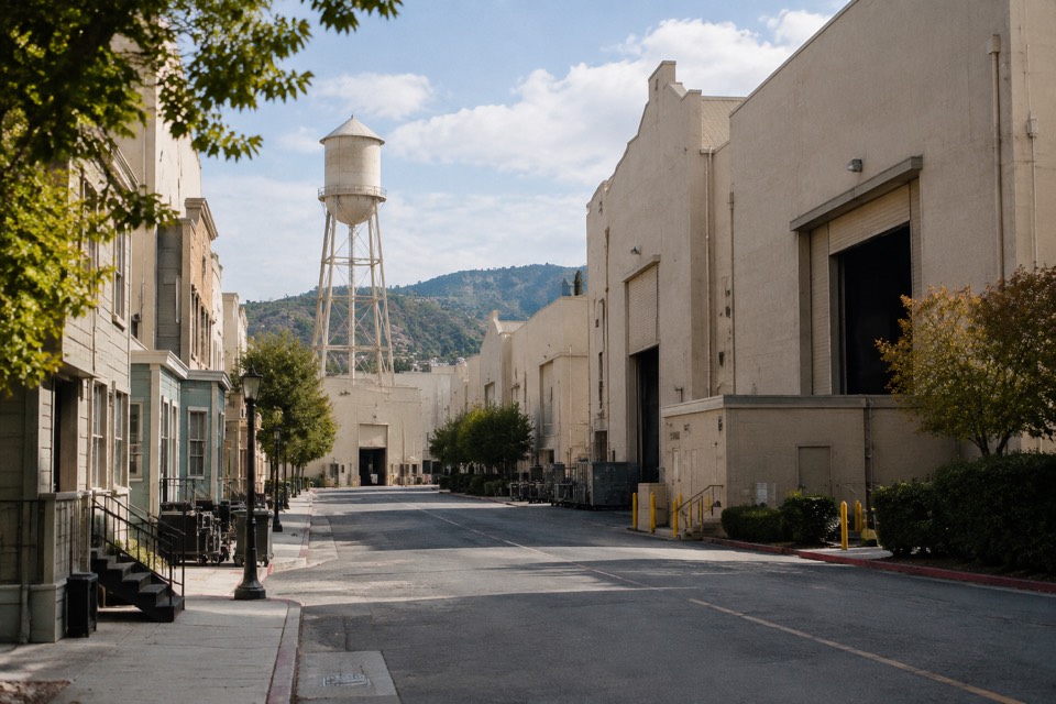 Warner Bros. Burbank Studios backlot, Burbank